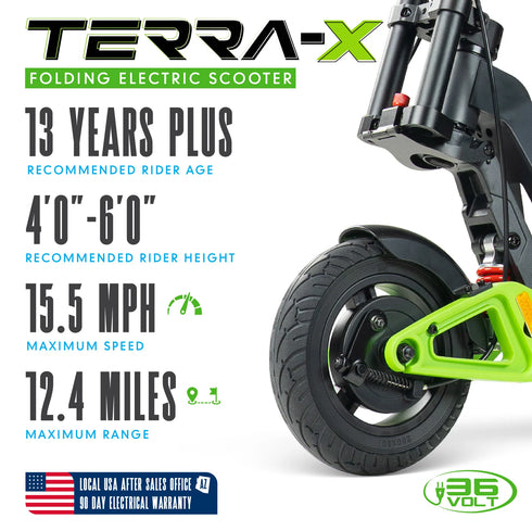 Terra-X Madd Gear Black Green