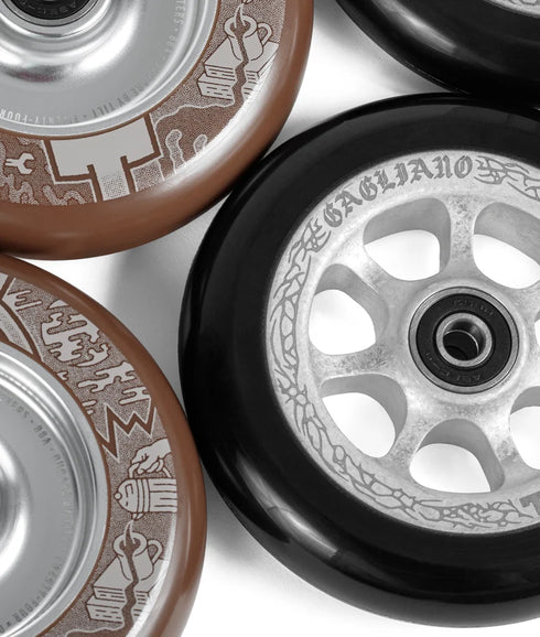 Gagliano Wheels Pair- Raw 24 x 110