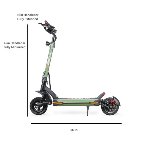 EMOVE Cruiser V2 52V Quad Suspension 62 miles - Long Distance Electric Scooter 5