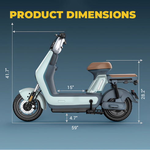 LIVA 7 Moped style Class 2 E-bike