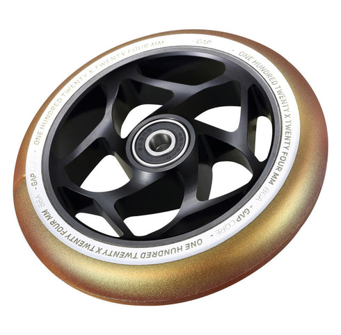 ENVY 120MM GAP CORE WHEEL PAIR - BLACK/GOLD