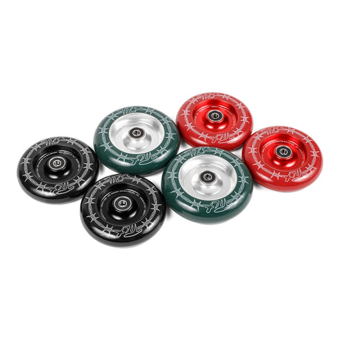 Durare Wheels Pairs - Barbed Black 24 × 110