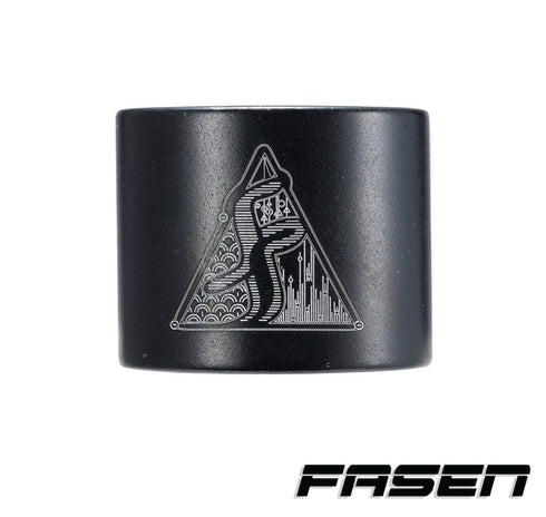 FASEN 2 BOLT CLAMP OVERSIZED BLACK