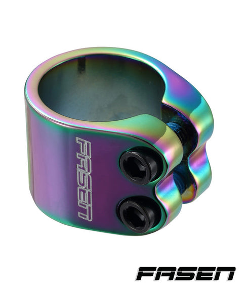 FASEN 2 BOLT CLAMP OVERSIZED OIL SLICK