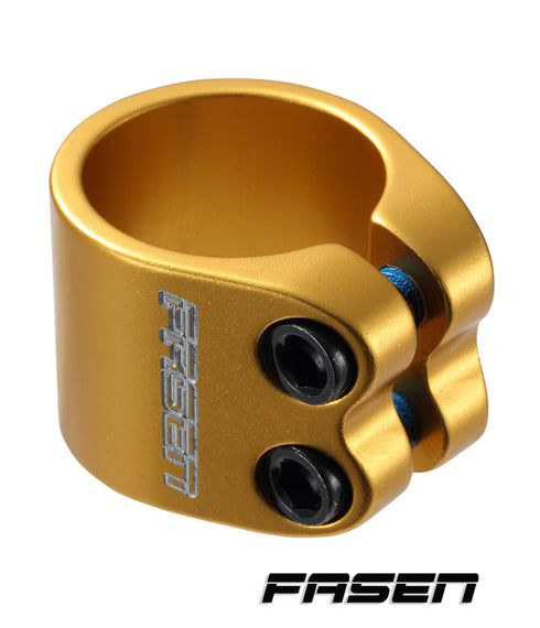 FASEN 2 BOLT CLAMP OVERSIZED GOLD