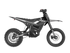 Black Yozma IN 11 electric dirt bike, side view facing right