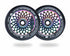Root Industries - 110mm x 24mm Lotus Wheels - Blu-Ray/Black