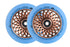 Root Industries - 110mm x 24mm Lotus Wheels - Blu-Ray/Black