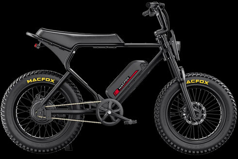 Macfox X1S Commuter Ebike 38 to 76 miles 25mph