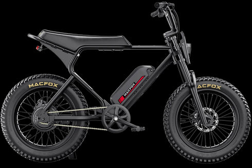 Macfox X1S Commuter Ebike 38 to 76 miles 25mph