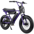 Macfox X1S Commuter Eletcric bike dual battery in Purple