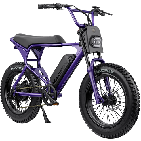 Macfox X1S Commuter Electric bike in Purple