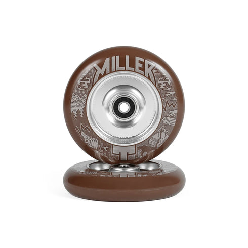 Miller Wheels Pair - Coffee 24 x 110