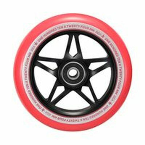 Envy - 110mm S3 Wheels Pair - Black/ Red