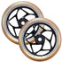 ENVY 120MM GAP CORE WHEEL PAIR - BLACK/GOLD