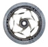 ENVY - 120MM X 30MM TRI BEARING WHEEL PAIR - CHROME/CLEAR