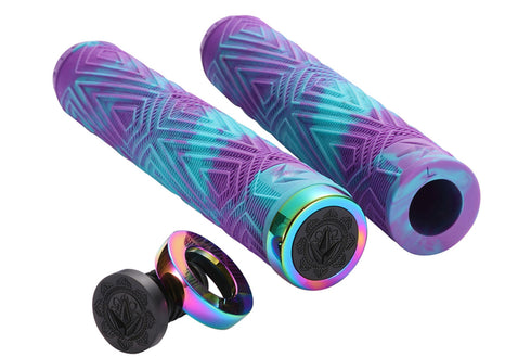 ENVY - W SCOTT HAND GRIPS - PURPLE/TEAL