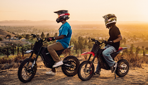 Yozma IN 10 electric dirt bike off-road riding
