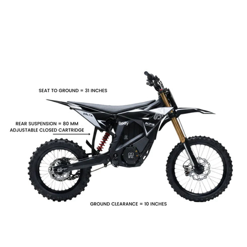 Altis Delta - Electric Mini Pit Dirt EBike 72V 35Ah Off Road