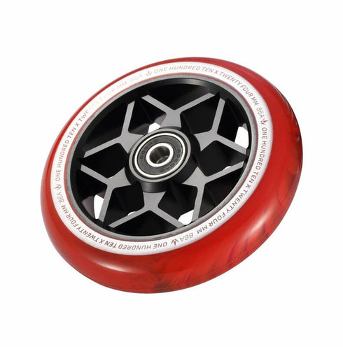 ENVY - DIAMOND 110MM WHEEL PAIR - SMOKE RED