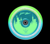 JON REYES 120MM WHEEL PAIR - GREEN/TEAL