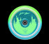 JON REYES 120MM WHEEL PAIR - GREEN/TEAL