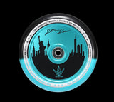 JON REYES 120MM WHEEL PAIR - BLACK/TEAL