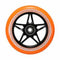 ENVY - 110MM S3 WHEELS PAIR - BLACK/ ORANGE