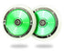 Root Industries - 110mm x 24mm Lotus Wheels - Blu-Ray/Black