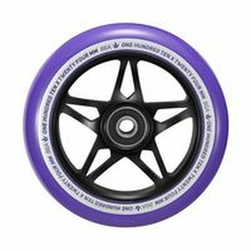 ENVY - 110MM S3 WHEELS PAIR - BLACK/ PURPLE