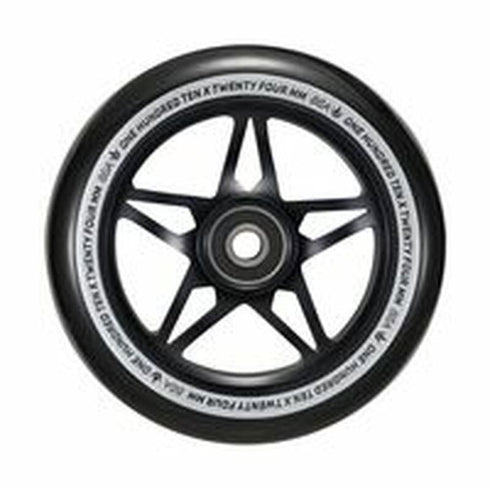 ENVY - 110MM S3 WHEELS PAIR- BLACK/ BLACK
